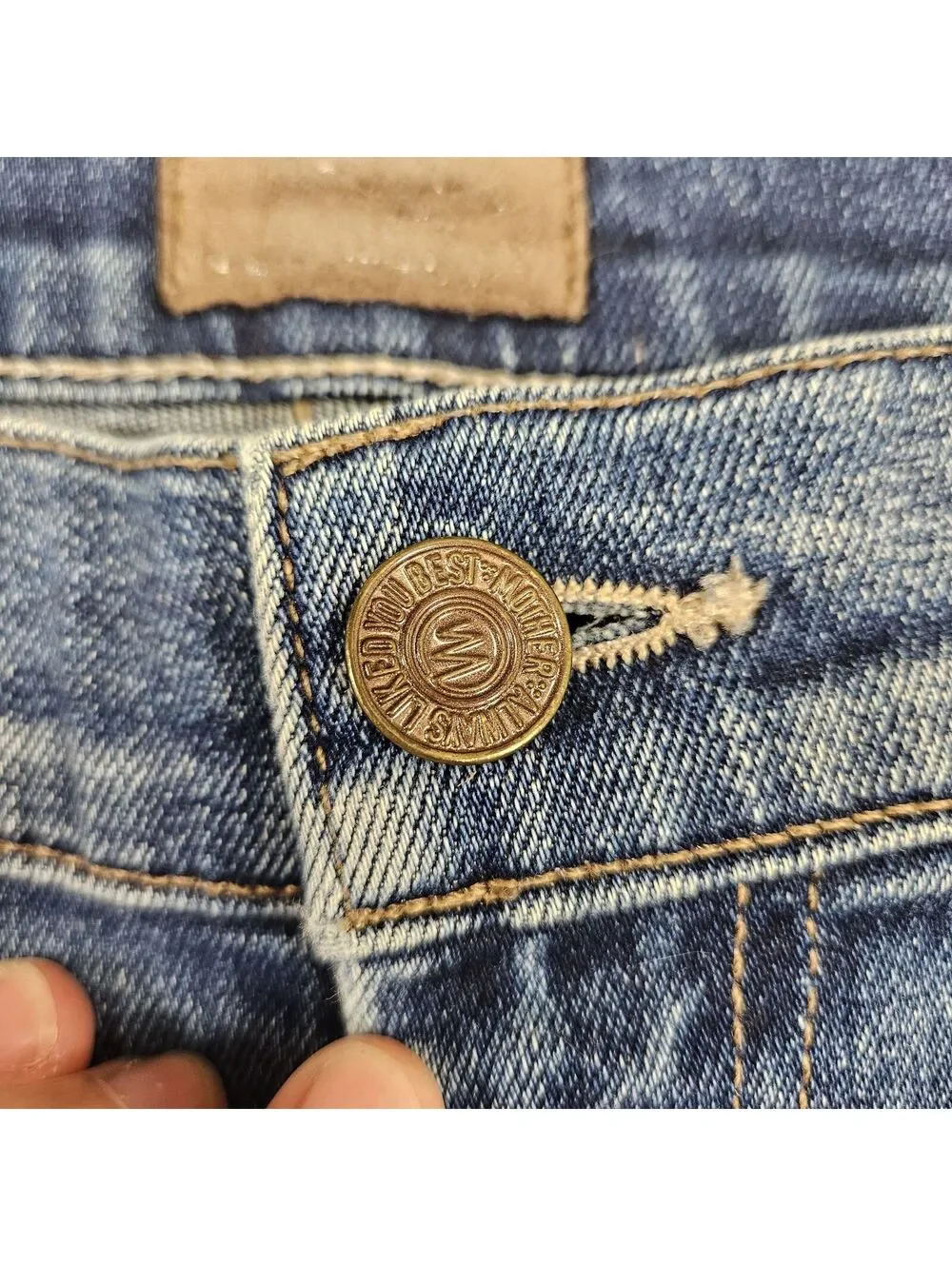 Mother denim shorts size 24